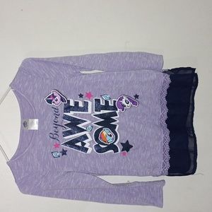 My little pony character long sleeve shirt